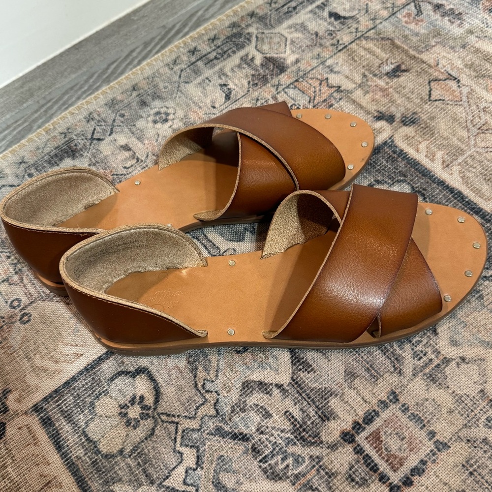 Women’s Leather Slip Ons